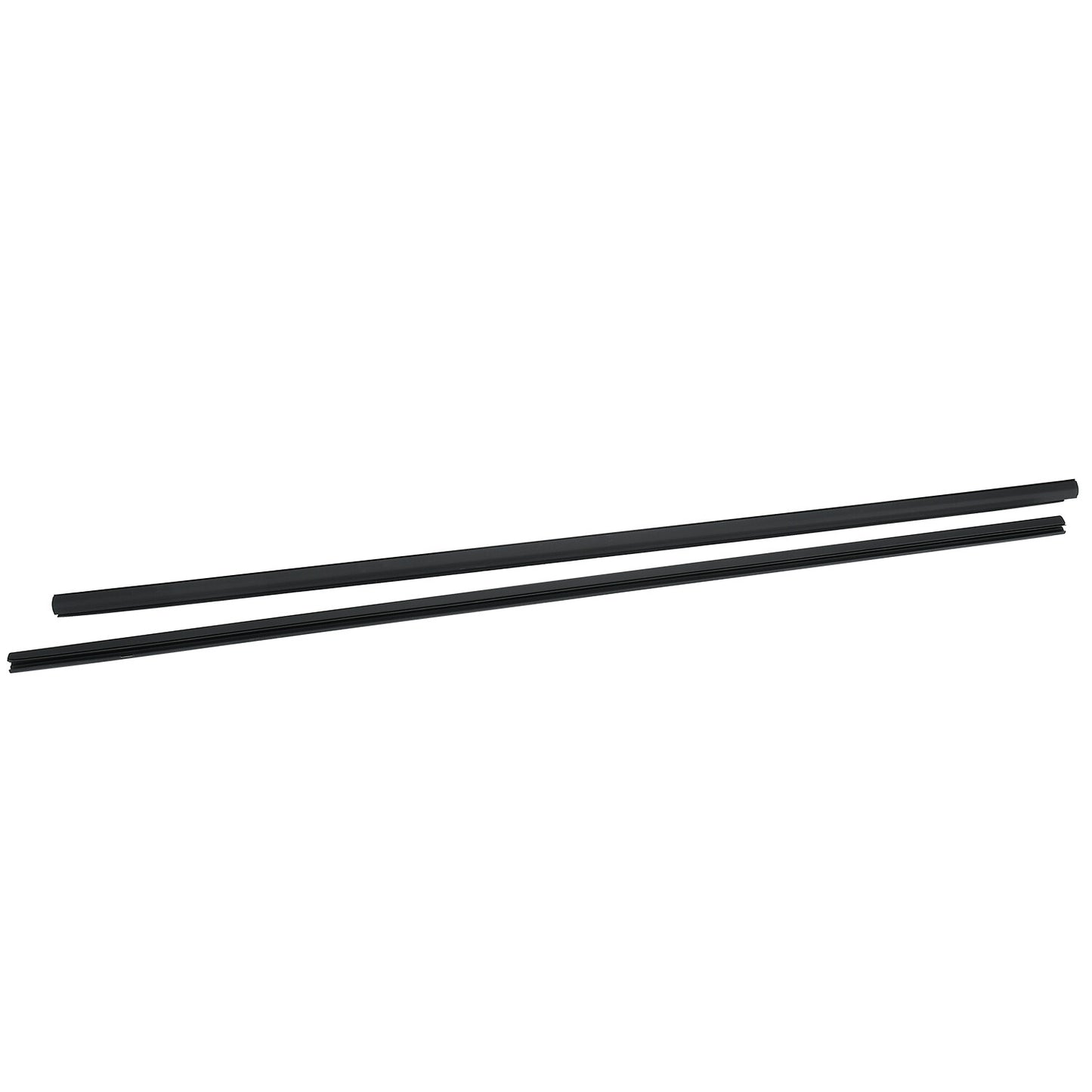 Left  Right Exterior Door Window Glass Trim Set for Honda for Civic Coupe 2Dr 06-11