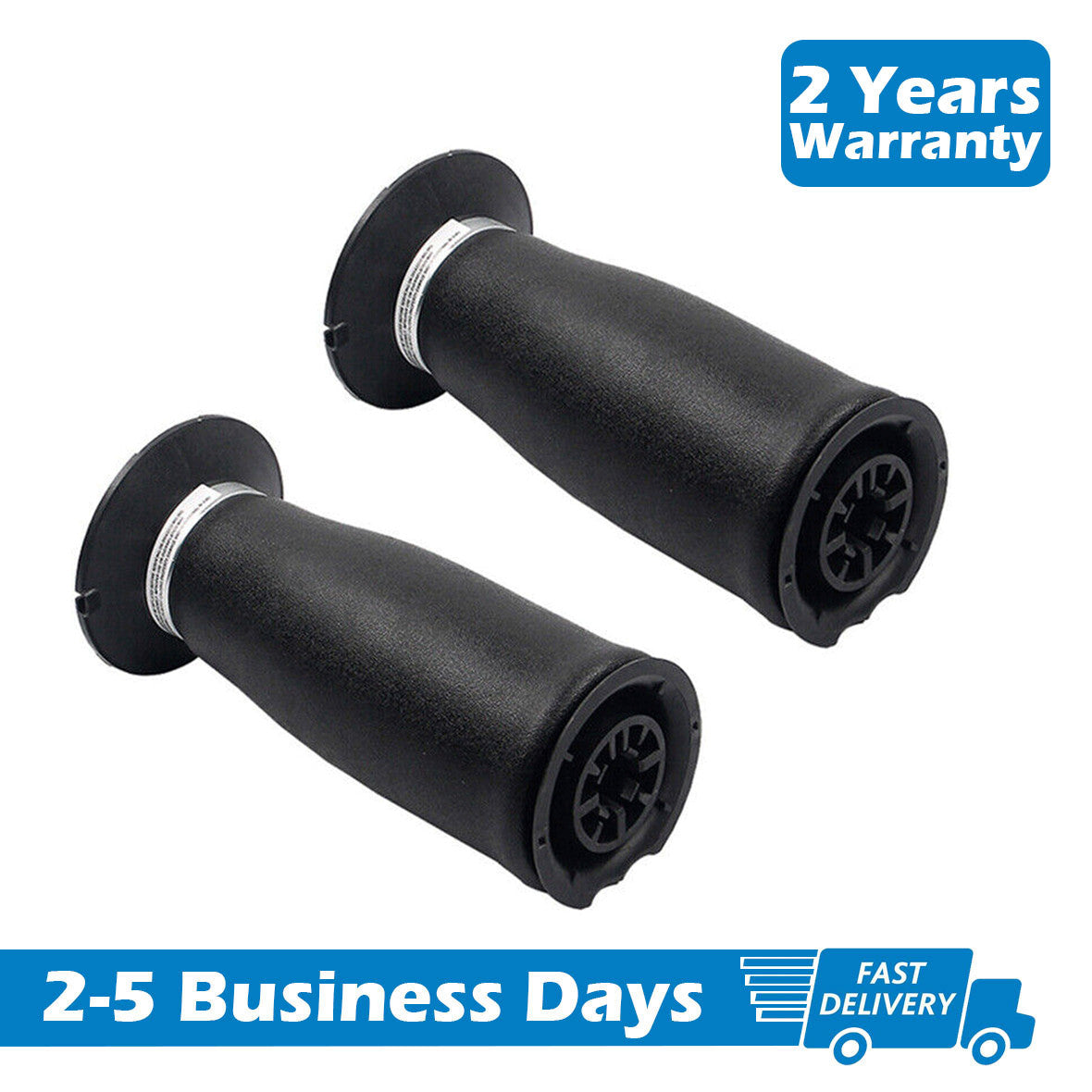 A pair of rear air suspension spring service bags suitable for BMW E61 525i 530i 550i