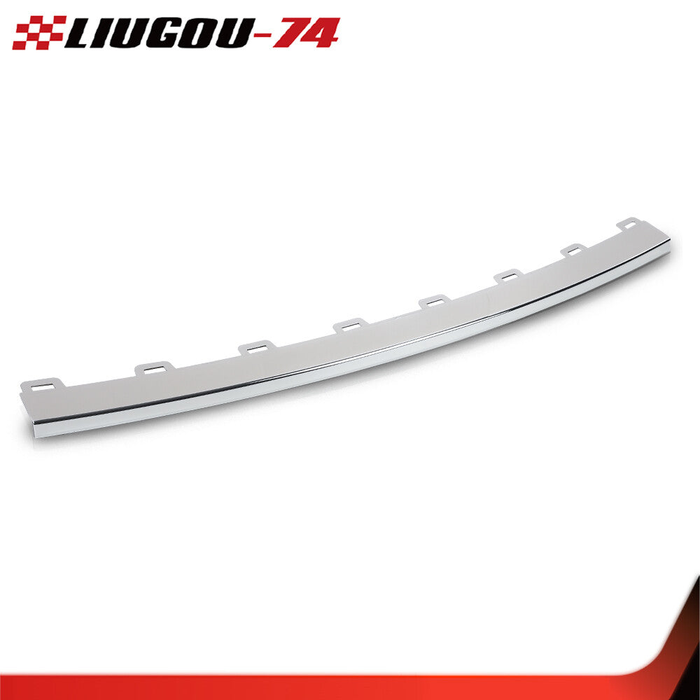New Bumper Trim Front, Silver, suitable for 2013, 2014, 2015, and 2016 for Gmc Acadia.