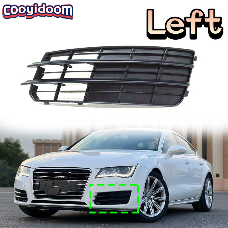 Left fog light grille cover trim, right fog light grille, suitable for Audi A7 2011 - 2015