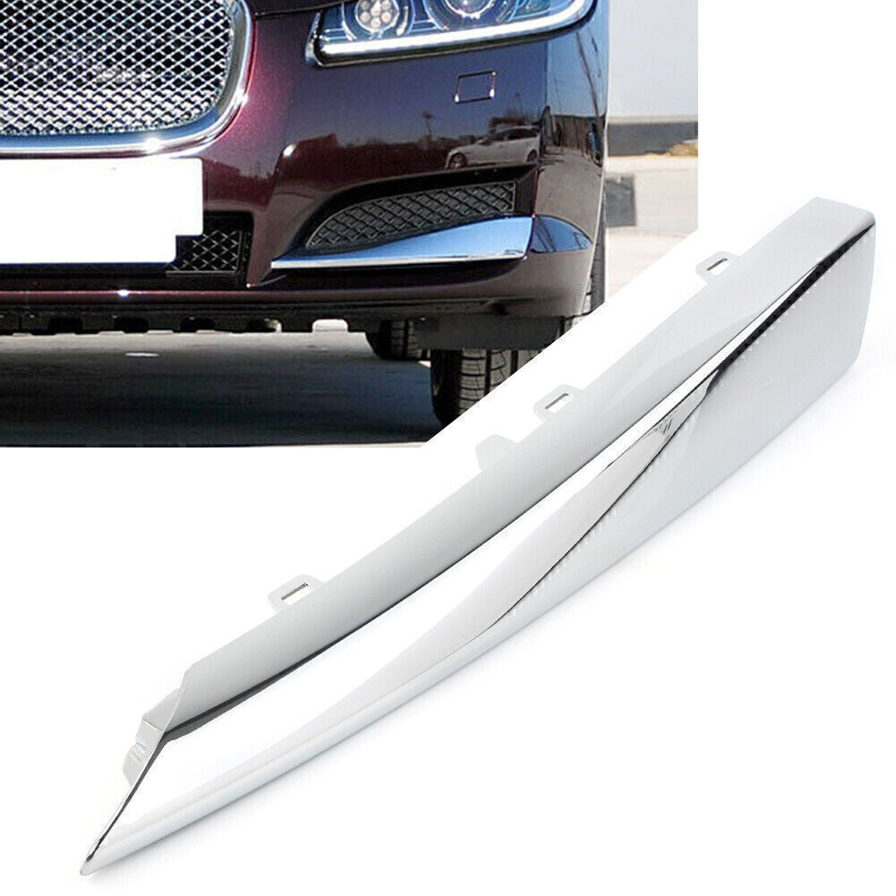 Left Front Side Grille Chrome Molding Trim for Jaguar XF 2012-2015 2013 2014