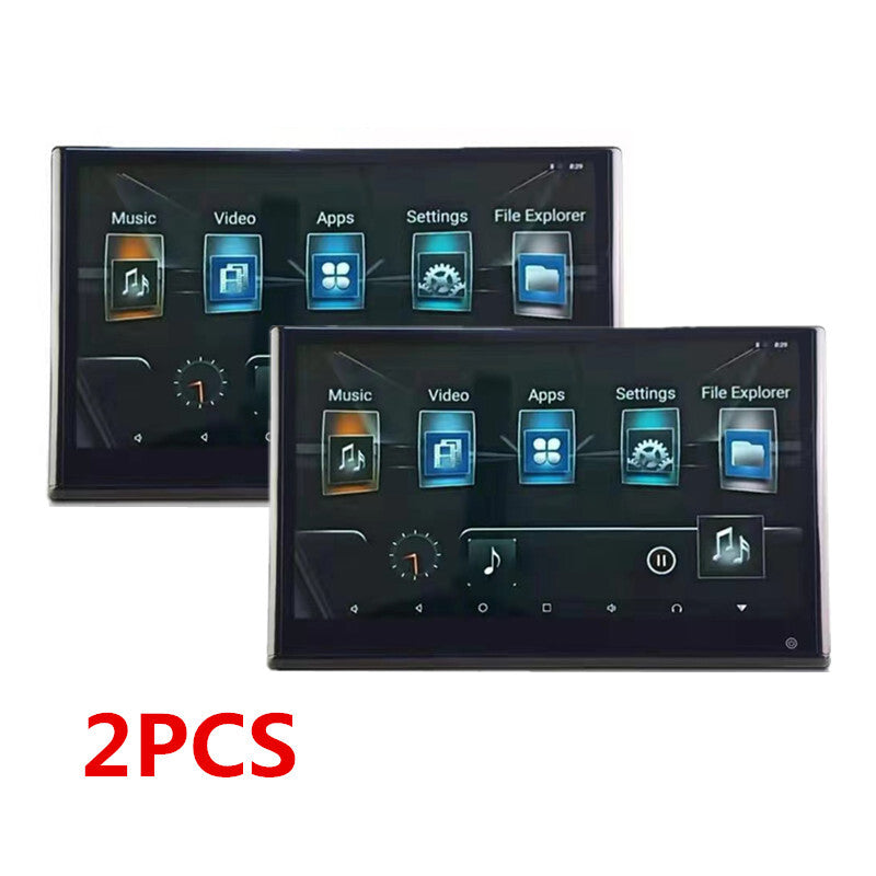 13.3 Car Headrest Monitor Multimedia Audio Video Player Support Touch Screen 2P