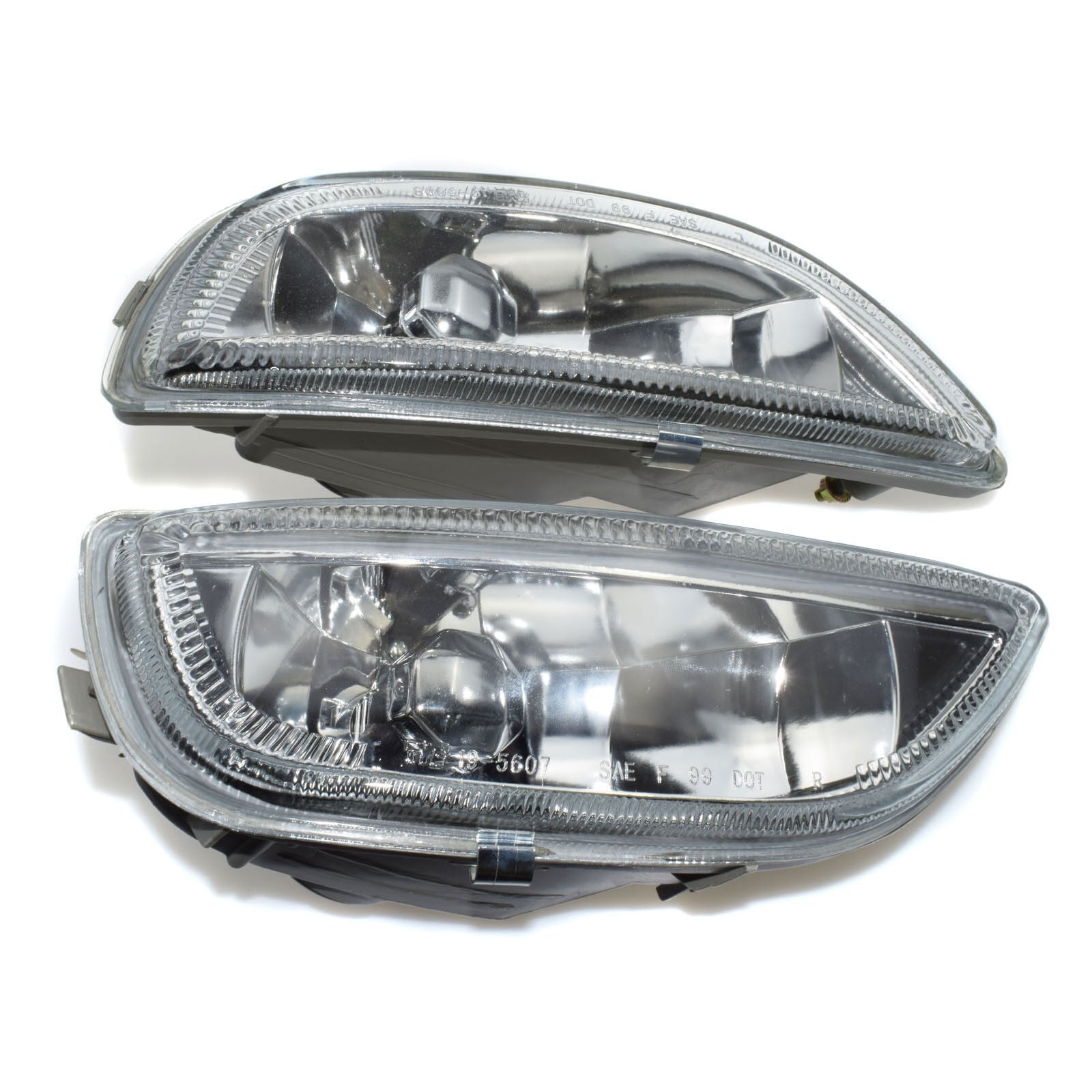 2Pcs FOR 01-02 for Toyota for COROLLA CLEAR LENS BUMPER DRIVING FOG BULBS Lights LH RH