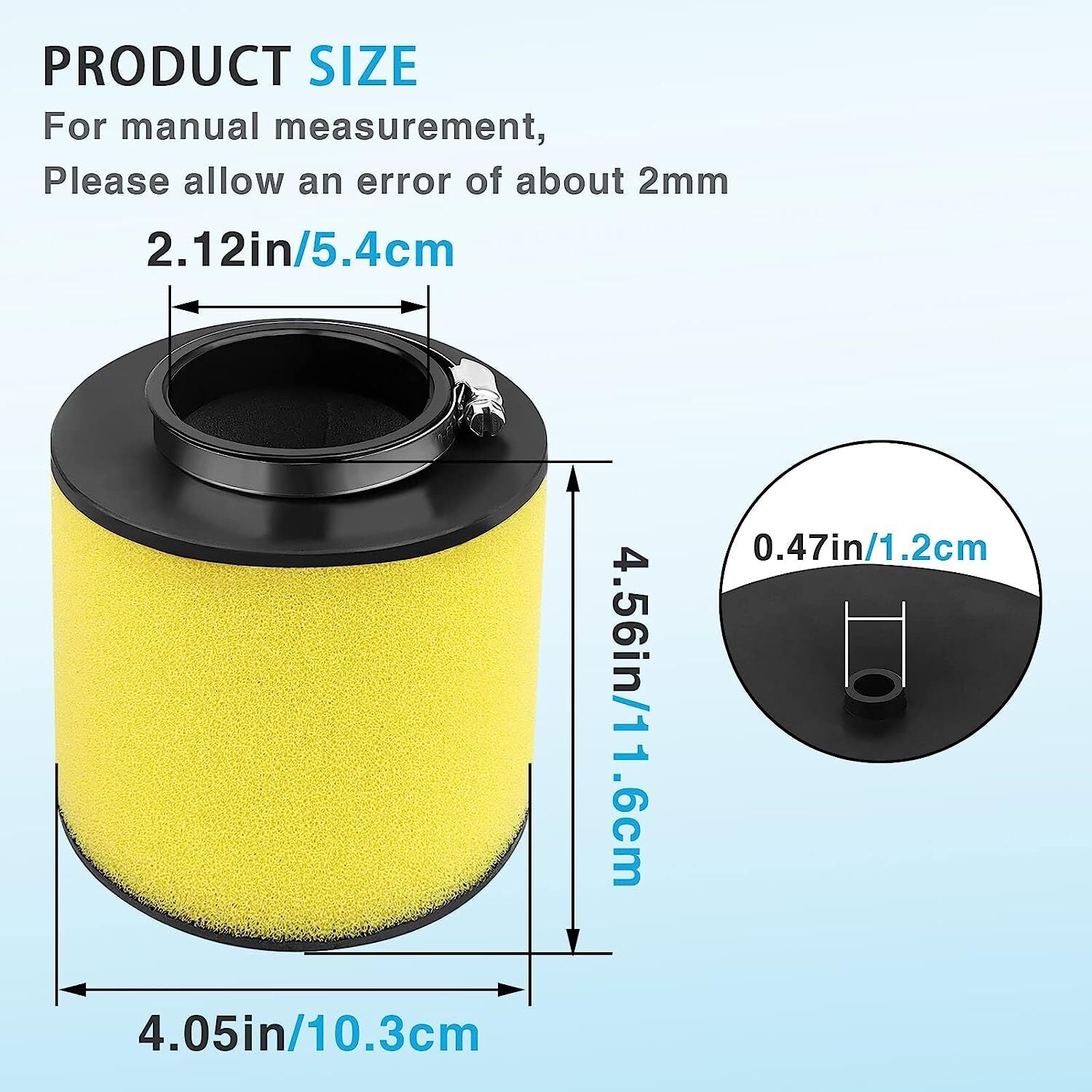 Air Filter Cleaner for Honda TRX250 Recon 250 2X4 1997 1998 1999 2000 2001