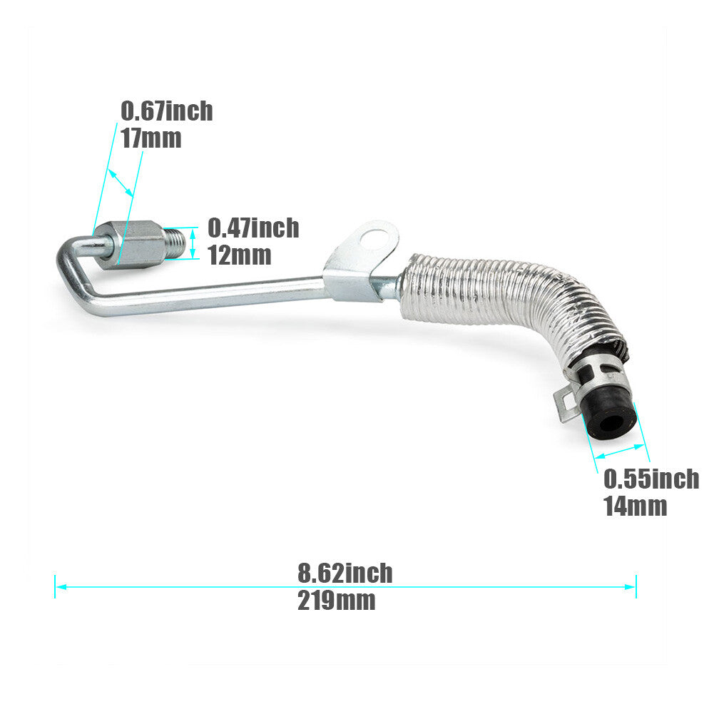 Turbo Charger Coolant Return Hose Line for Chevrolet for Cruze for Buick 1.4L 55567067