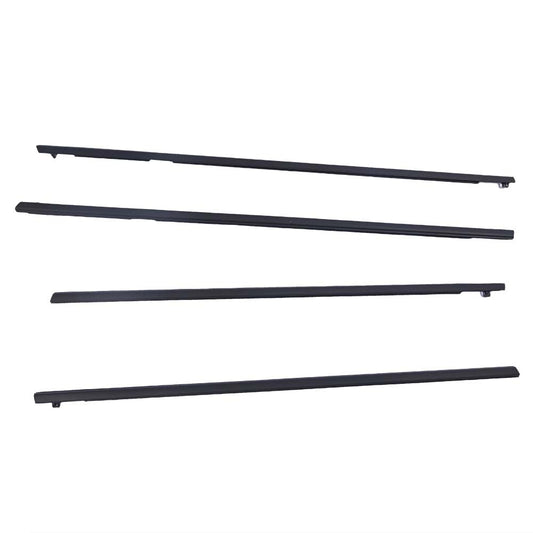 4PCS Lower Door Window Reveal Molding Weatherstrip Set For 08-09 for Pontiac G8 GT