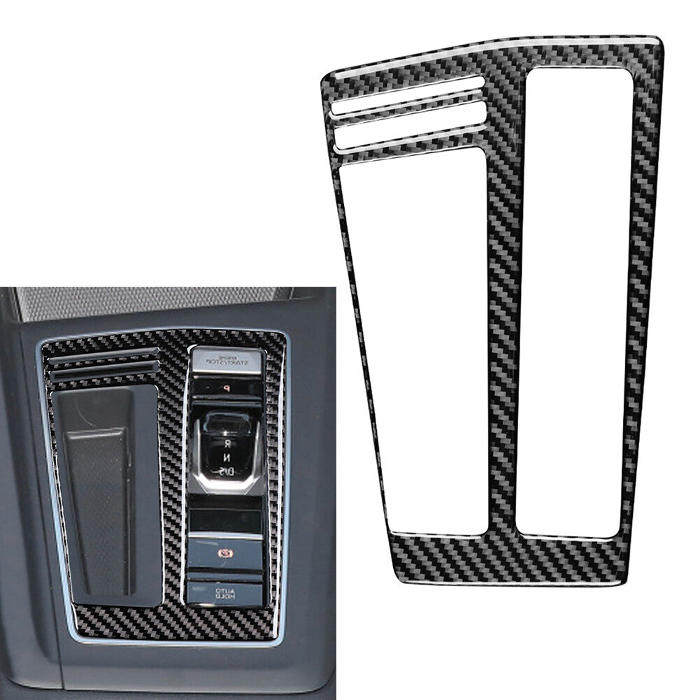 Gear Shift Panel Frame Cover Trim Black for Volkswagen for Golf 8 MK8 21-23 RHD BLK