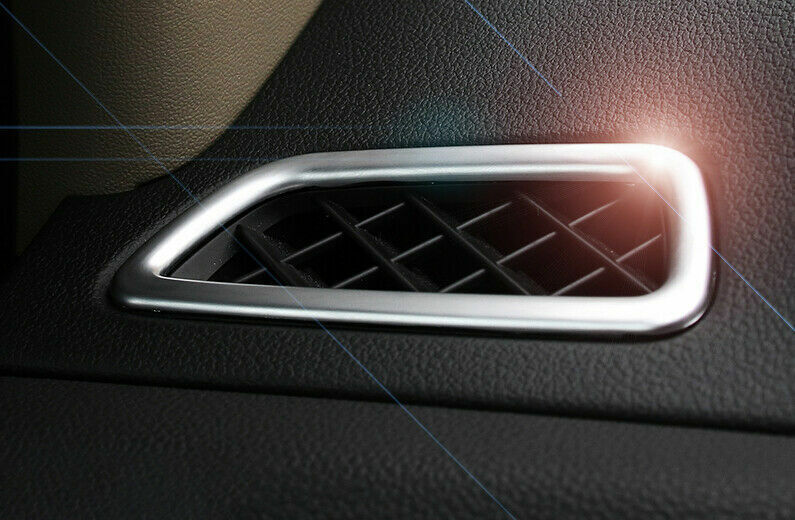 Instrument LR Air Outlet Vent Trim 2 for Honda CRV CR-V 2012-2016 Matte Silver