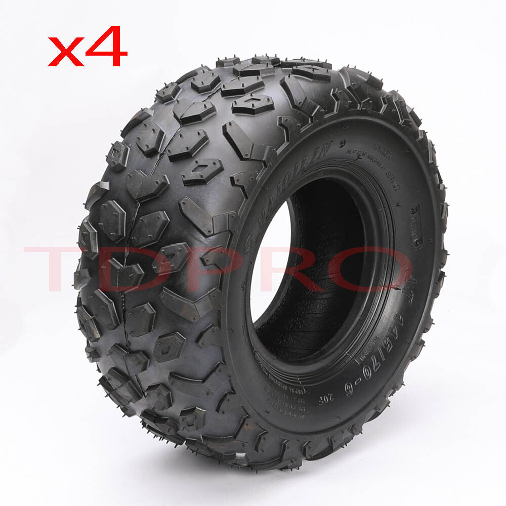4-pack 145/70-6 front and rear tires 110 125cc Taodao cooler all-terrain vehicle go-kart go-kart go-kart