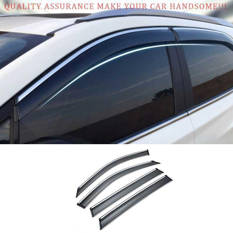 for Cadillac CT5 2020-2024 Car Window Wind Visors Sun Rain Guard Vent Deflectors