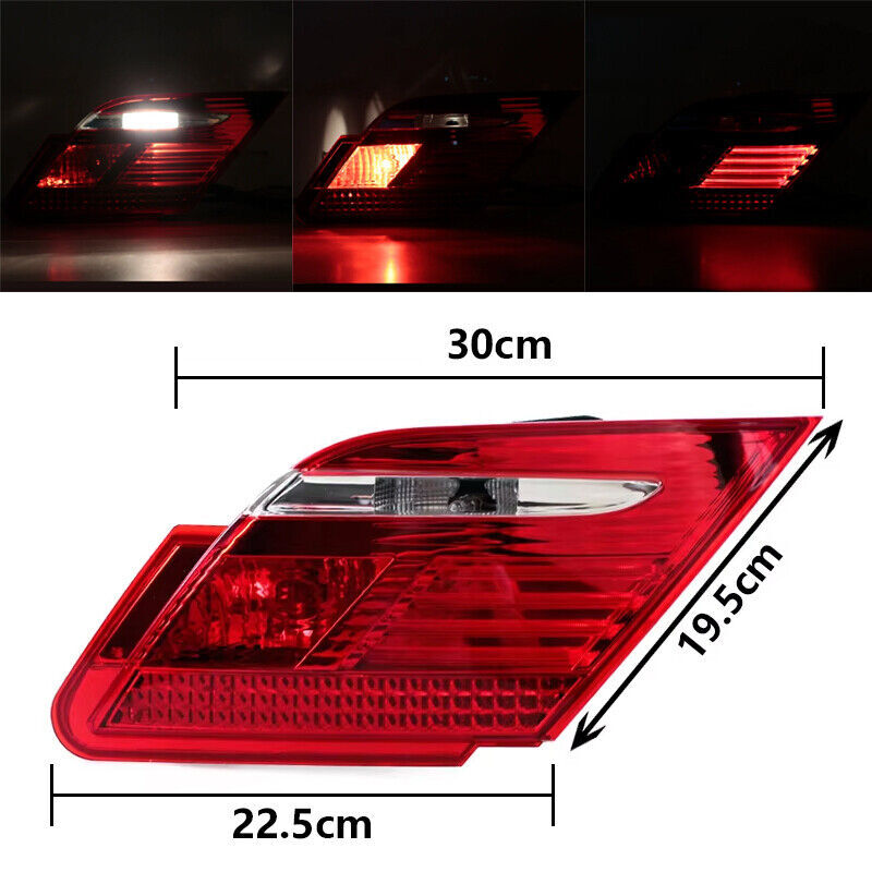 Pair Inner Tail Light Brack Lamp for BMW 7 Series E65 E66 745i 750Li 2005-2008