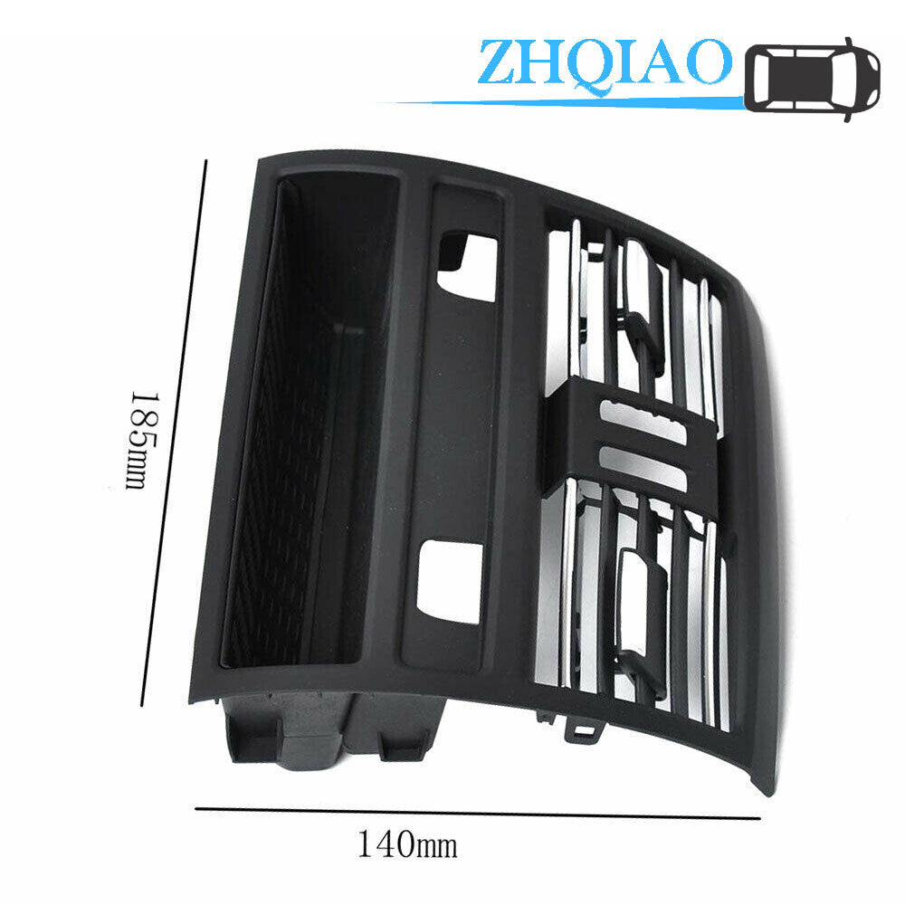 64229158312 Rear Console Grill Dash AC Air Vent Cover chrome Fit for BMW 5 Series