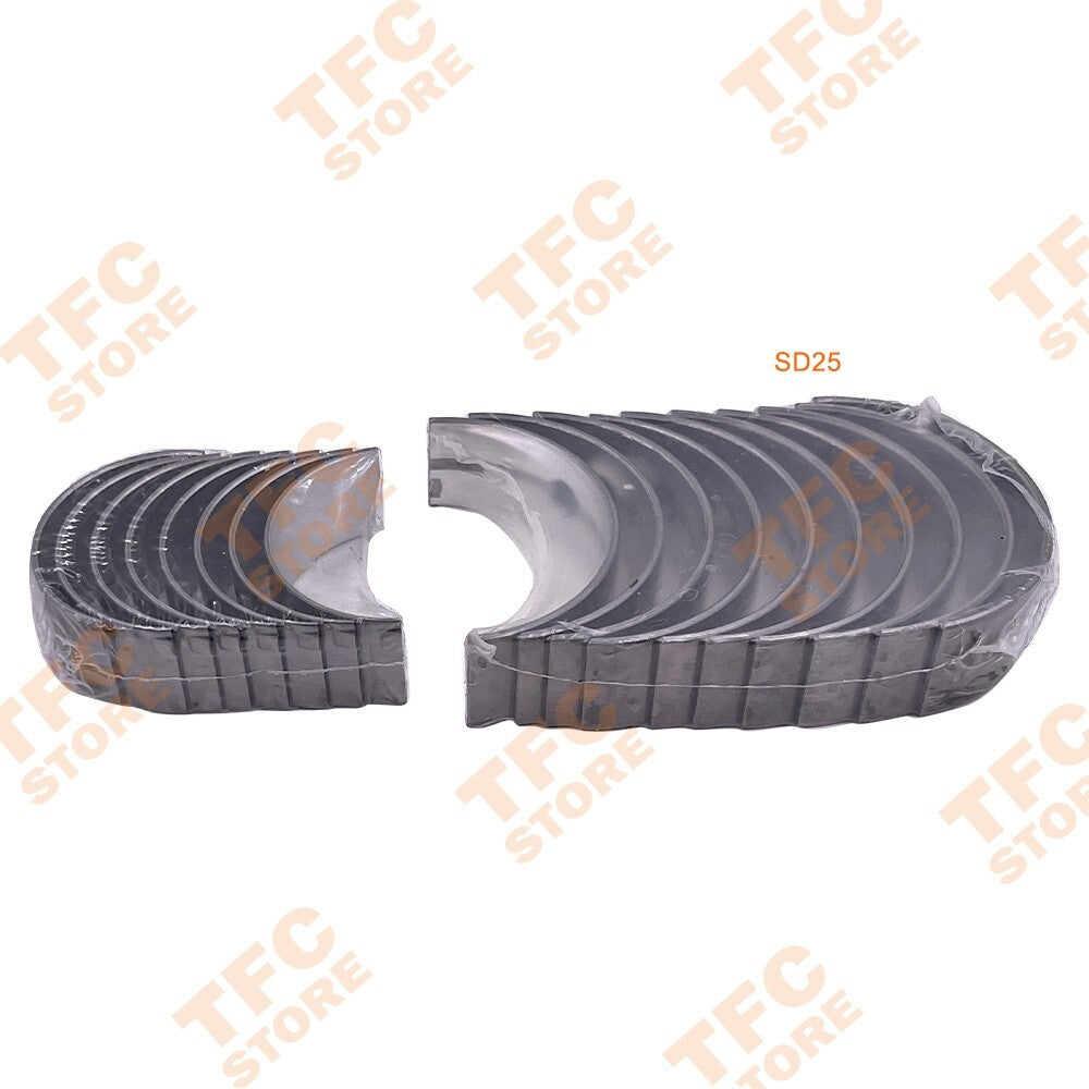 New Crankshaft Main Bearing Con Rod Bearing for Nissan SD25 Engine