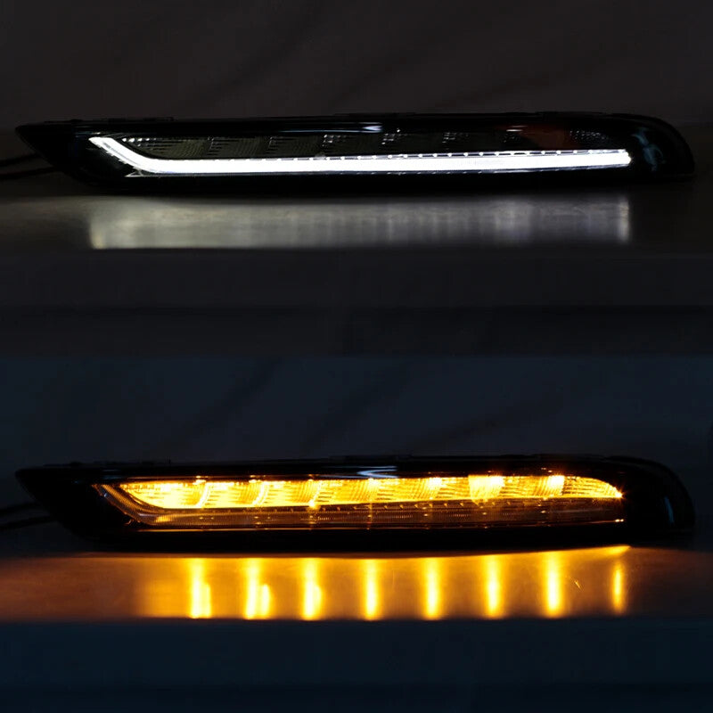 LED Daytime Running Lights for Porsche Macan 95B Base S Turbo GTS SUV 2014-2018 (Right Side)