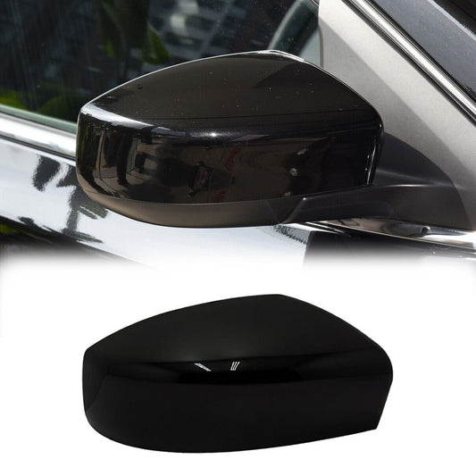 Black Right Passenger Side Rearview Mirror Cap Cover for Nissan Sentra 2013-2019