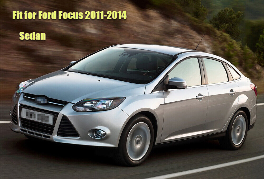 4X Window Deflector Visors Rain Sun Guards Vent Shade for Ford Focus Sedan 12-14