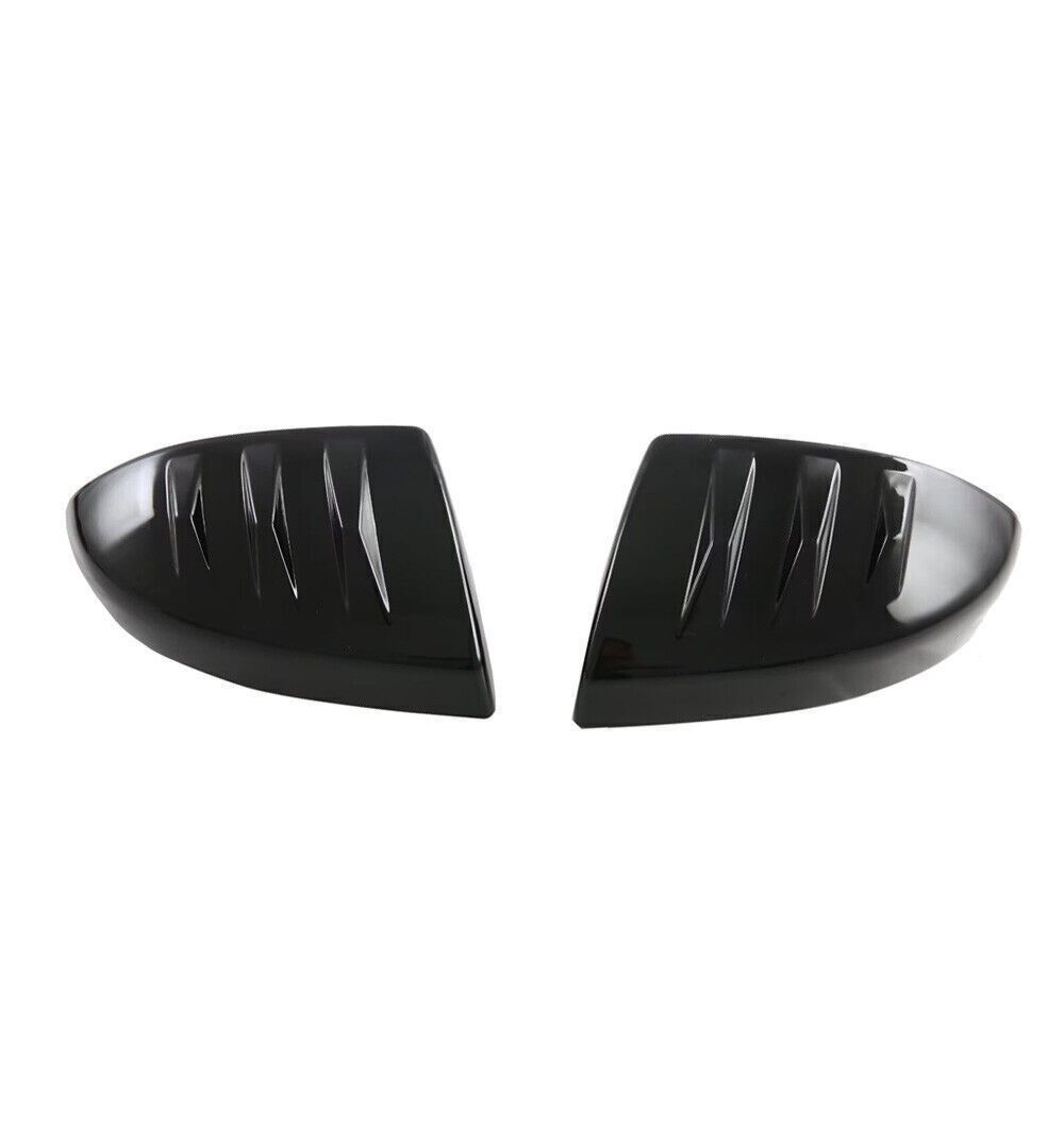 2P for Nissan Pathfinder 2022-2024 Accessories Black Side Mirror Cover Trim Cap
