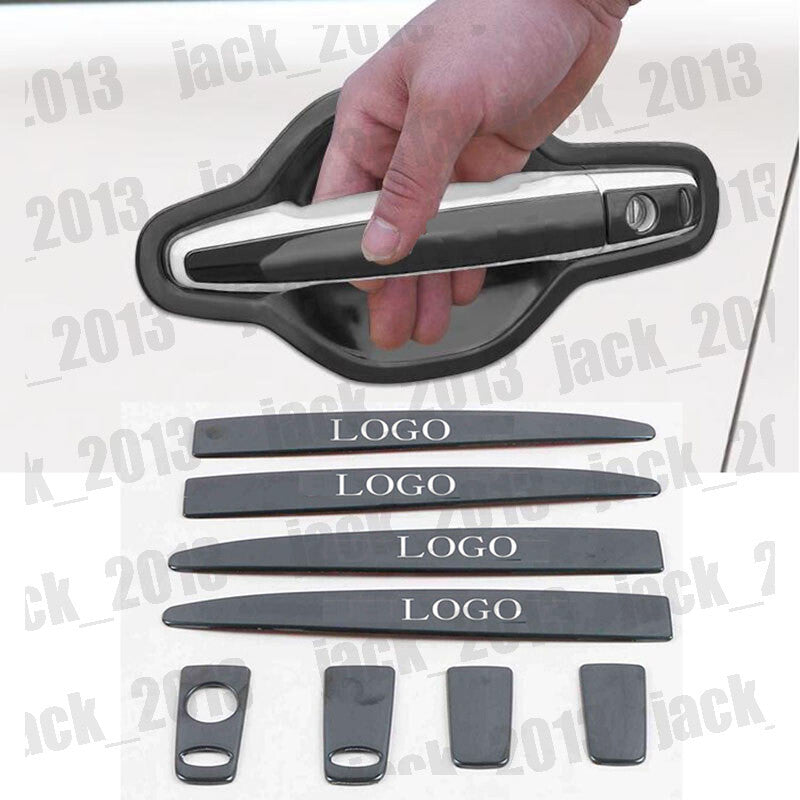 Stainless for Smart Key Car Door Handle Covers Trims for Mitsubishi Outlander Sport
