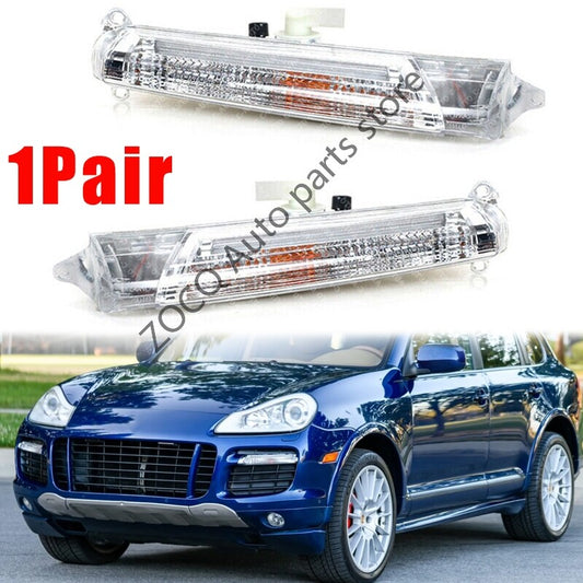 2Pcs New LED Daytime Running Lights Pair for Porsche for Cayenne GTS Turbo 2007-2010
