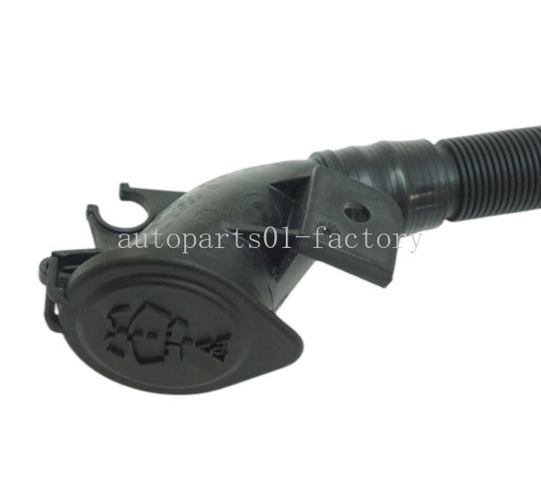1NEW 61667144396 Washer Reservoir Filler Tube With Cap for BMW E60 E61 E63 E66