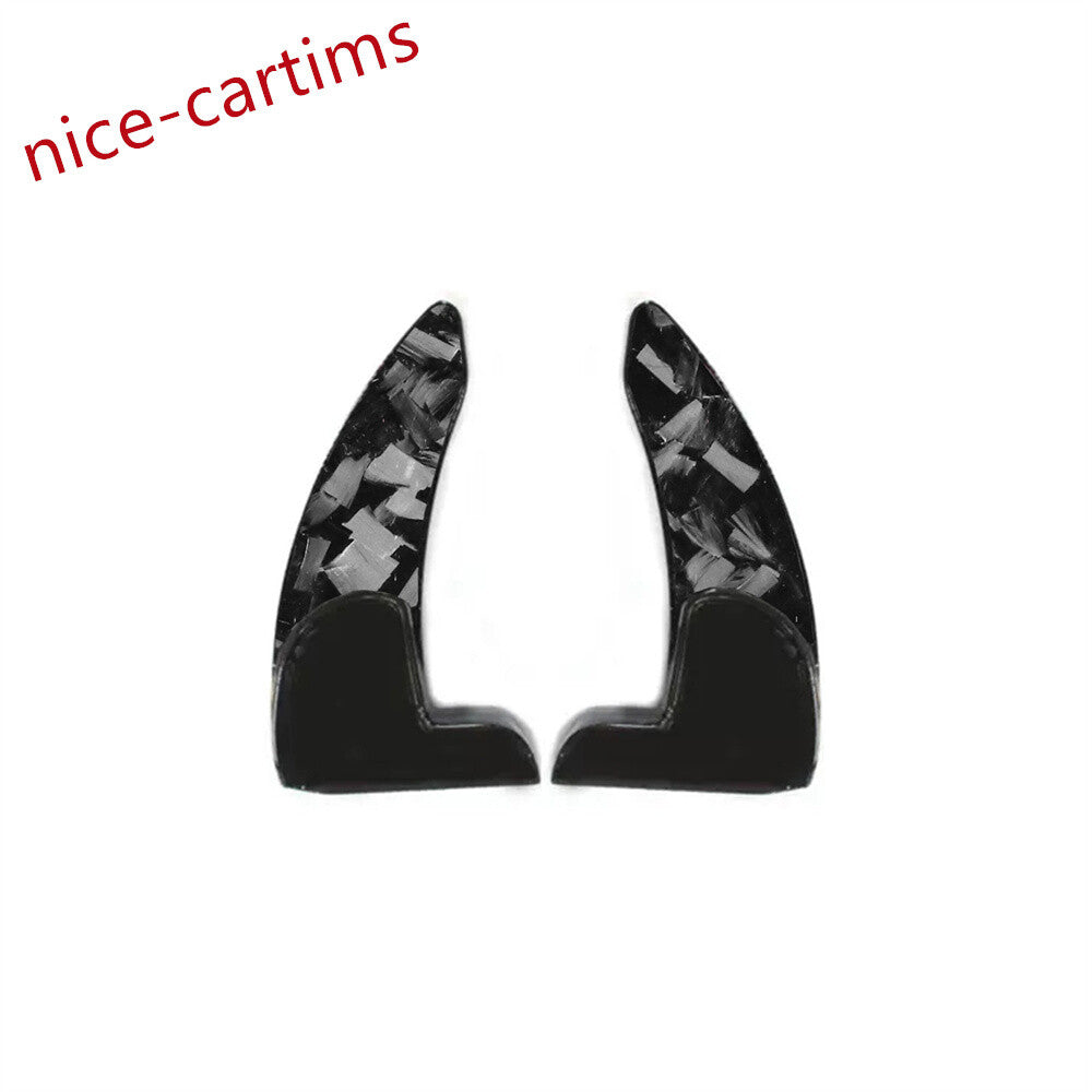 Forged Carbon/ABS Steering Wheel Shift Paddle for Dodge for Challenger Charger 2015+