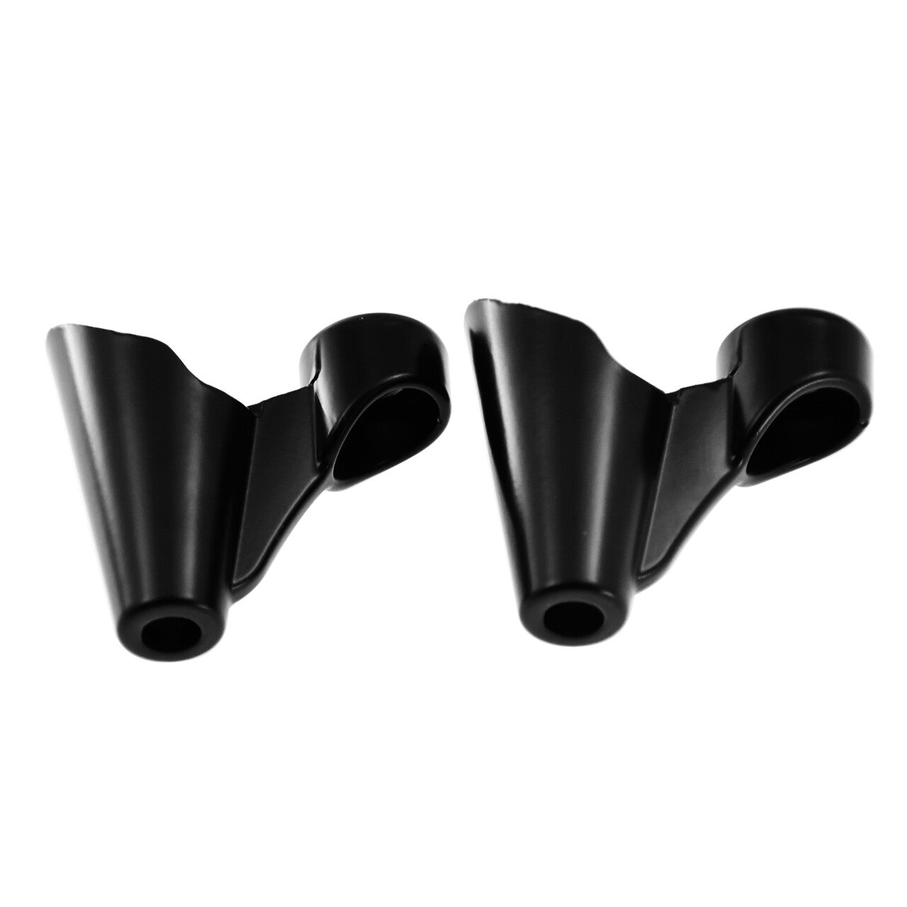 Black Front Turn Signal Mounts Relocation for Harley Sportster XL 48 1200X 10-15