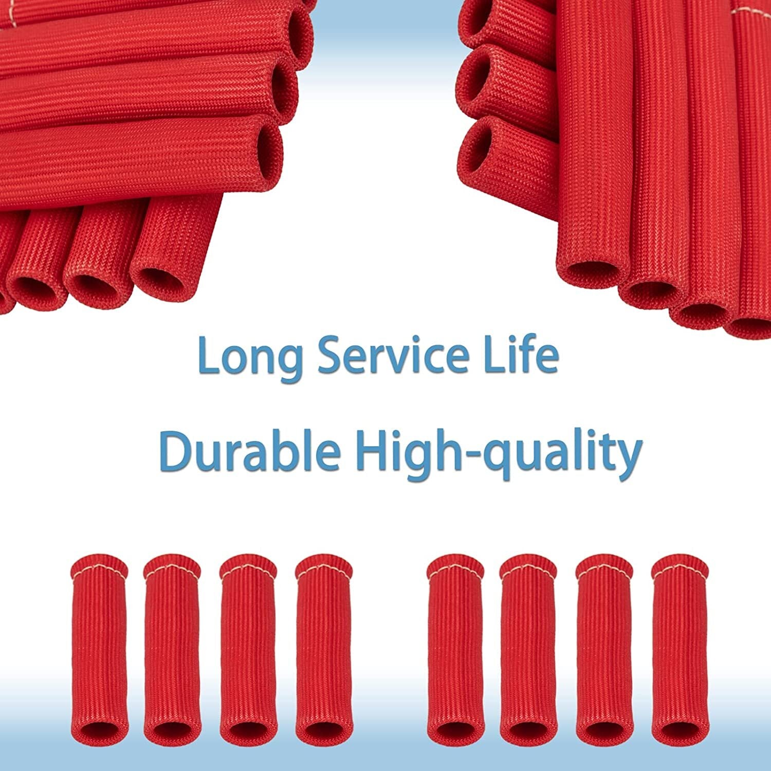 Spark plug thread shoe thermal protection insulator sleeve heat insulation cover protective cover