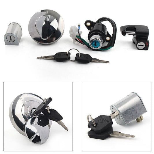 Ignition Switch Lock Fuel Cap Key Set Fit for Honda CMX250 Rebel 85-15 CMX250 95-99