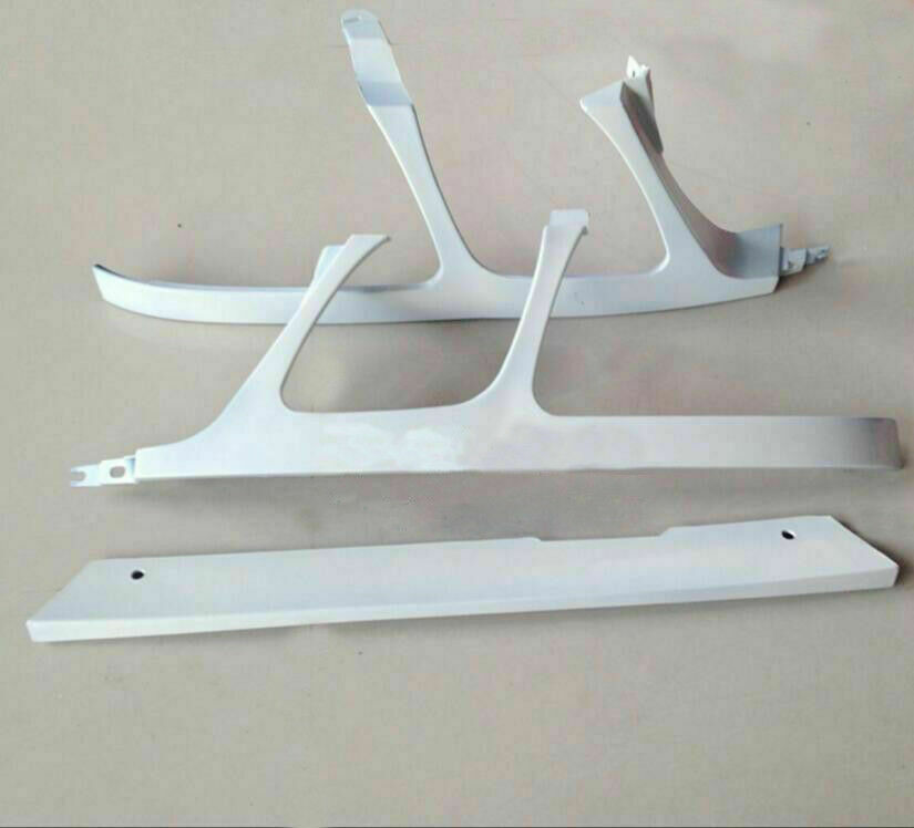 3Pcs For 1998 1999-2002 for Lexus LX470 Front Bumper Headlight Trim Under Net Primer