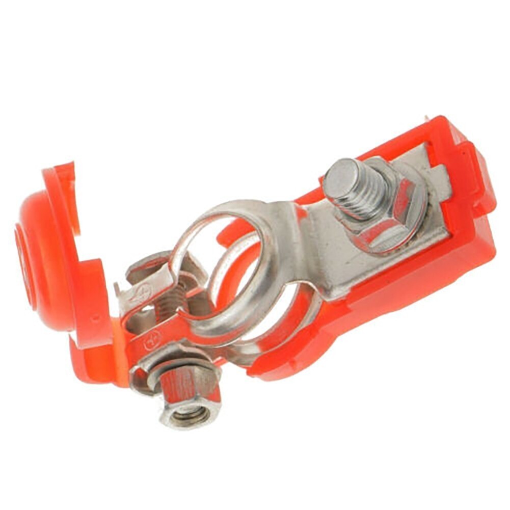 2x Auto Car Battery Terminal Clamp Clip Connector Adjustable Positive  Nagative