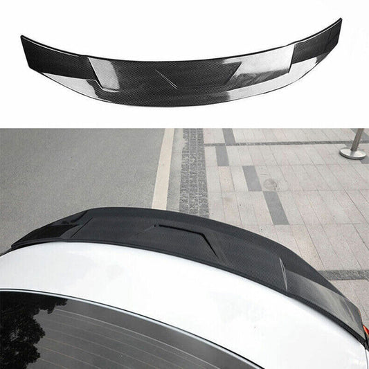 Carbon Fiber ABS Rear Boot Spoiler Wing Flap 1X Fit for Hyundai Sonata 2020-2023