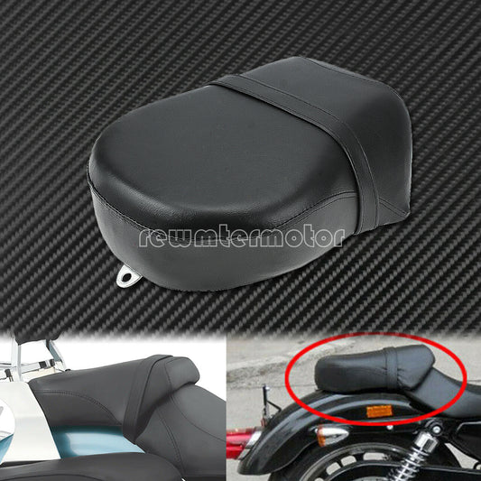 Motorcycle Rear Passenger for Seat Pillion Pad Cushion Fit for Harley 883 1200 04-15