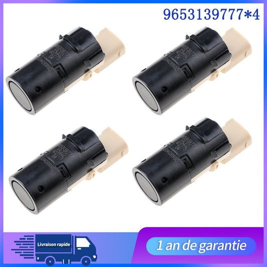 4xCapteur Radar de Recul for Citro?n C4 C8 for Peugeot 9653139777 Aide Stationnement PDC