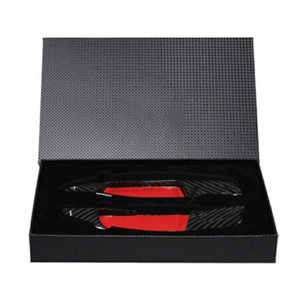 Steering Wheel Shift Paddle Extension Black for BMW NEW 5/7 SERIES Carbon Fiber