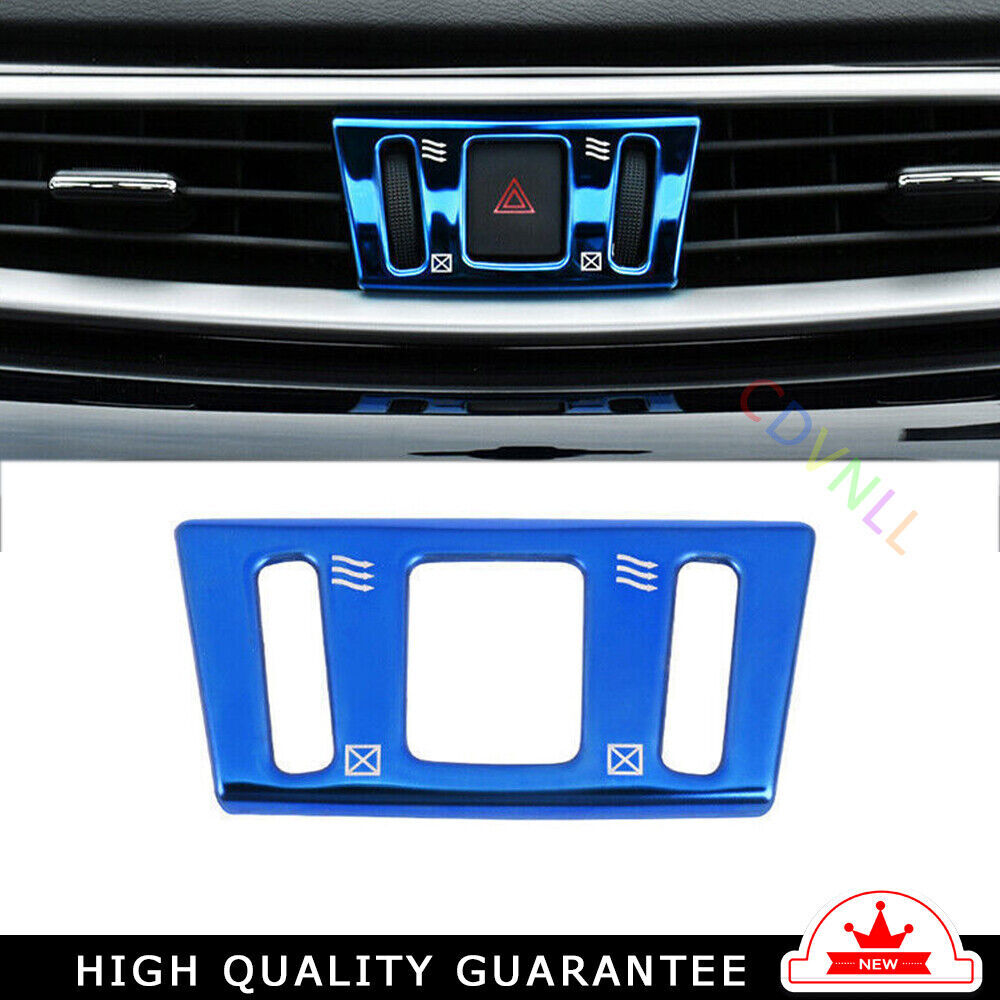 Mergency Light Switch Control Trim Fit for Nissan Murano 2015-2021 Blue Titanium