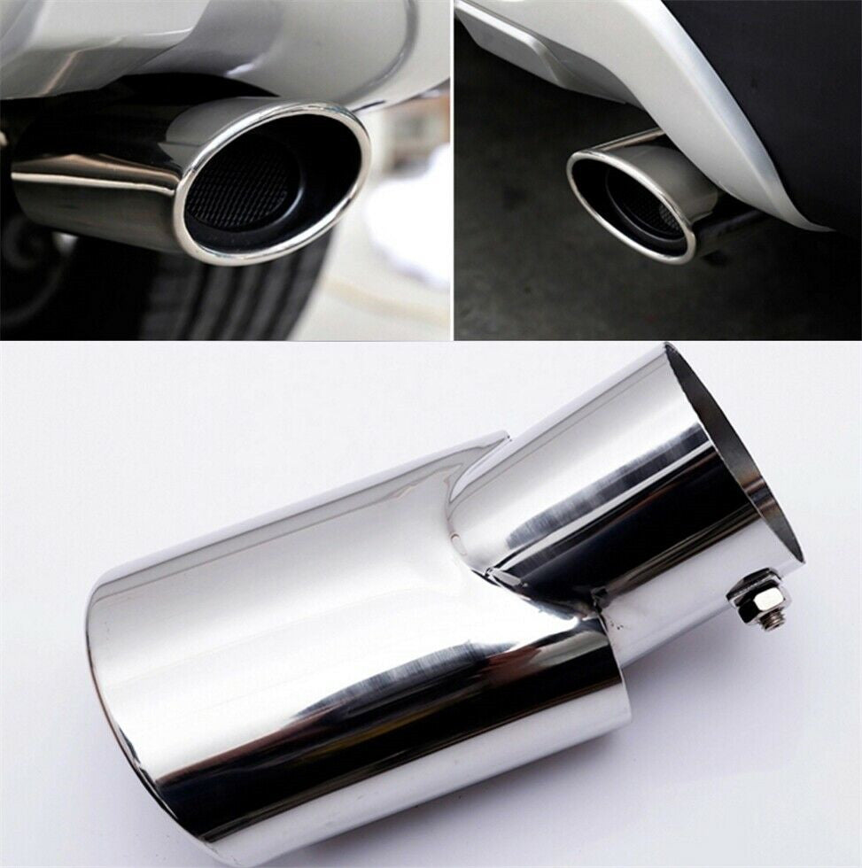 Stainless Rear Exhaust Muffler Tip End Pipe trim for Hyundai for Elantra 2021-2023