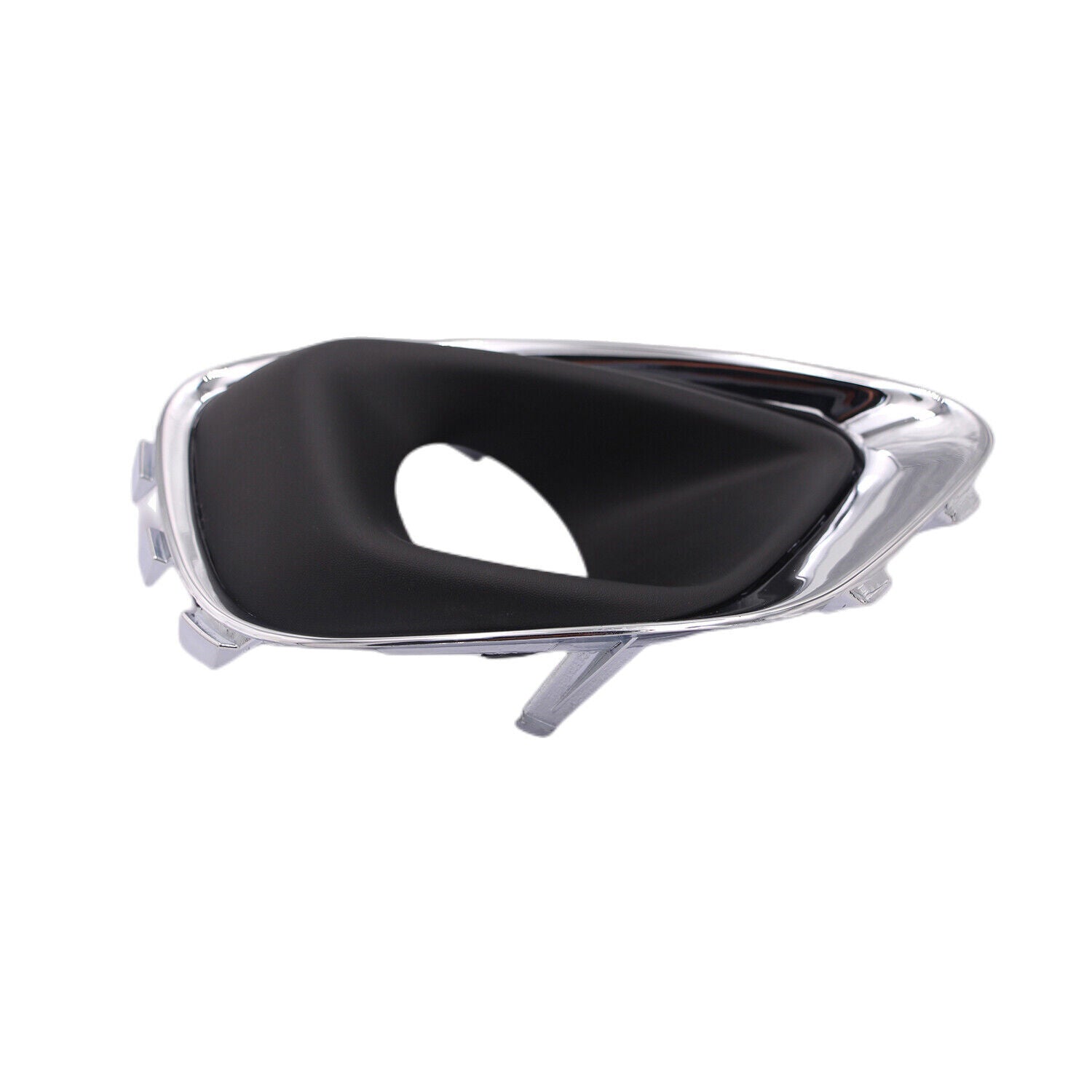 Pair Front Fog Light Lamp Bezel Cover Frame Fit for Jeep Compass 2014 - 2016
