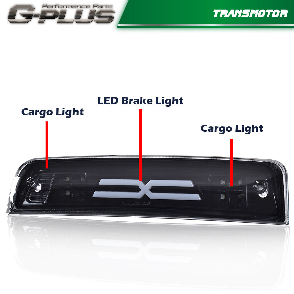 Fits 09-18 for Ram 1500 2500 3500 X-type LED third tail brake cargo light/lamp