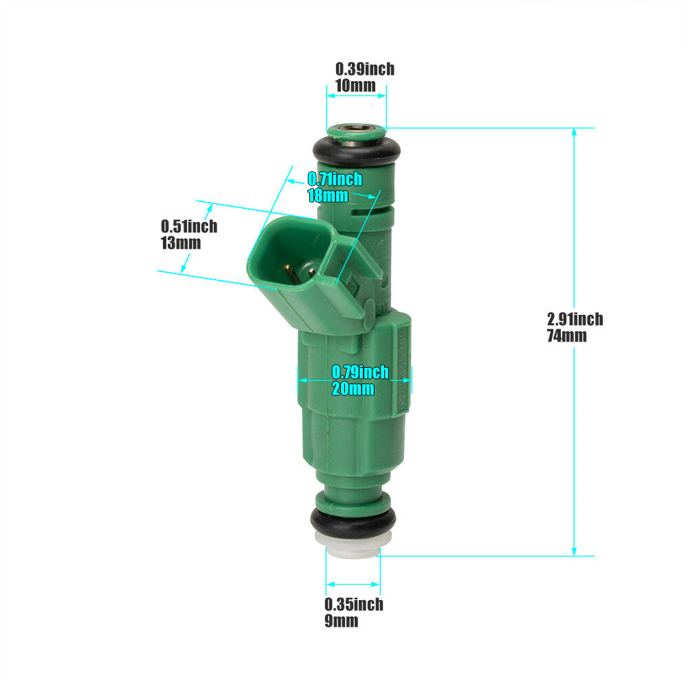 0280155789 8 new Upgraded Fuel Injector Replacement Parts for Dodge for Ram Dakota
