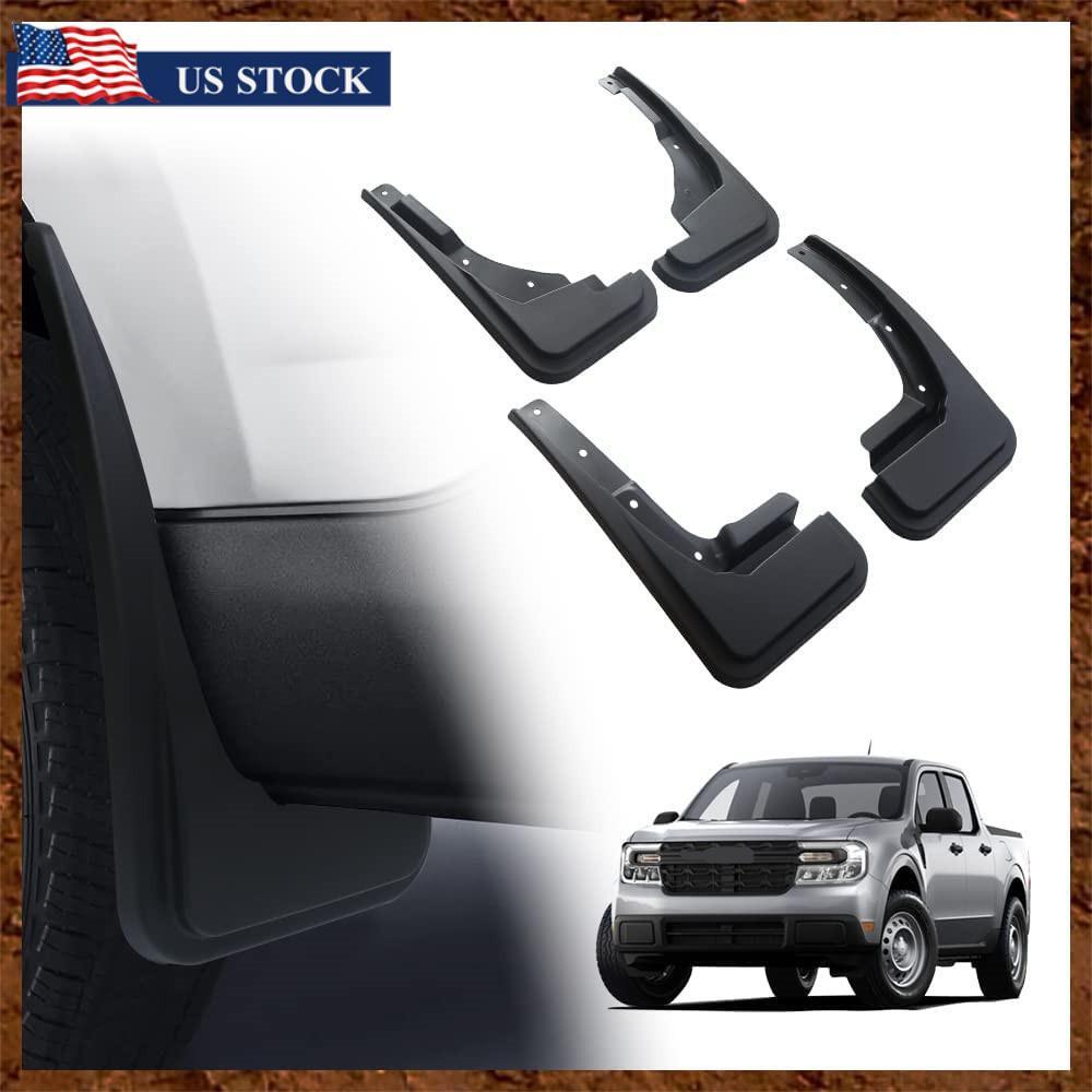 4x New Car Front Rear Guard Mud Guards Splash Set for Ford Maverick 2022-2023