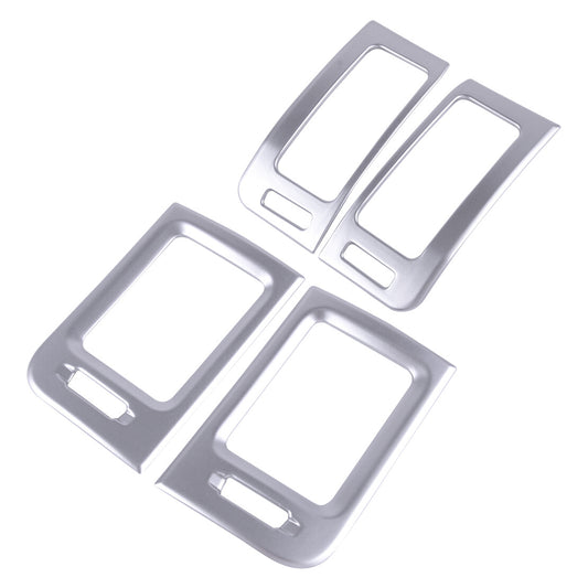 4x By Chrome Air Vent Outlet Frame Cover Trim fit for Nissan X-trail T31 08-2013