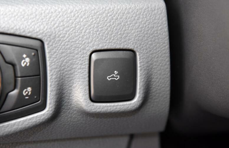 for Ford Ranger 2015-2021 Matte Silver Car Inner Engine Hood Switch Button Trim