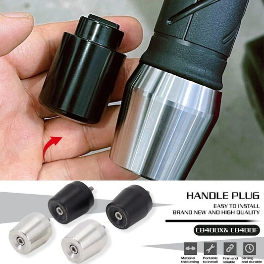 Handlebar Grip Plug Slider Handle Bar End Weight Handlebar for Honda CB400X 400F