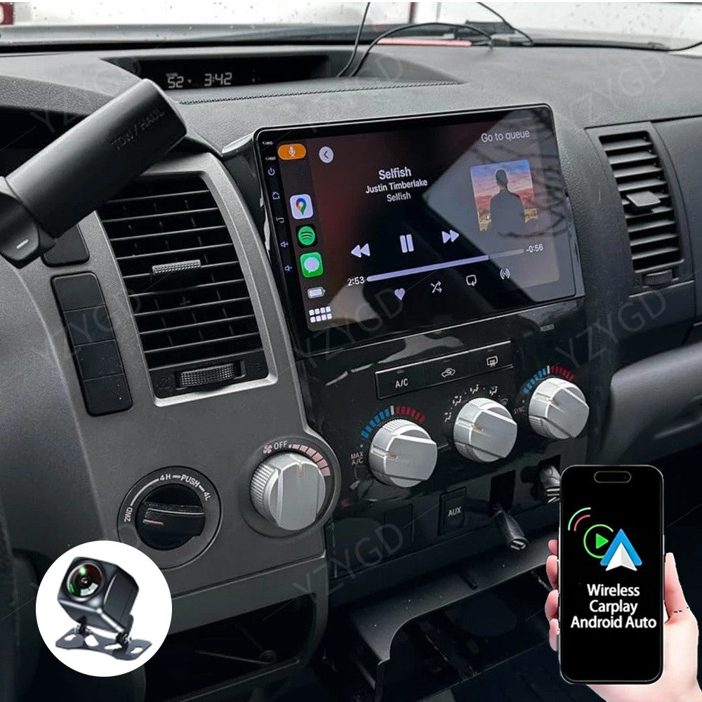 Android Carplay for Toyota Sequoia 2008-2018 Stereo Car Radio GPS Navi Screen FM
