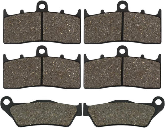 Front and Rear Brake Pads for BMW R1150R 2001-2006 / R 1150 R Rockster 2003-2006