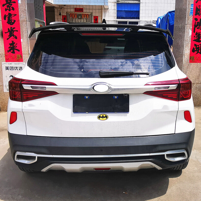 for Kia Seltos 2020-2023 Chrome Rear Bumper Moulding Cover protector Trim Guards