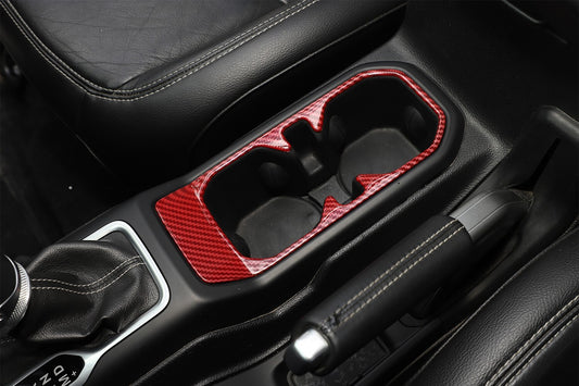 Inner Front Water Cup Holder Cover Trim for Jeep for Wrangler JL 2018 2023