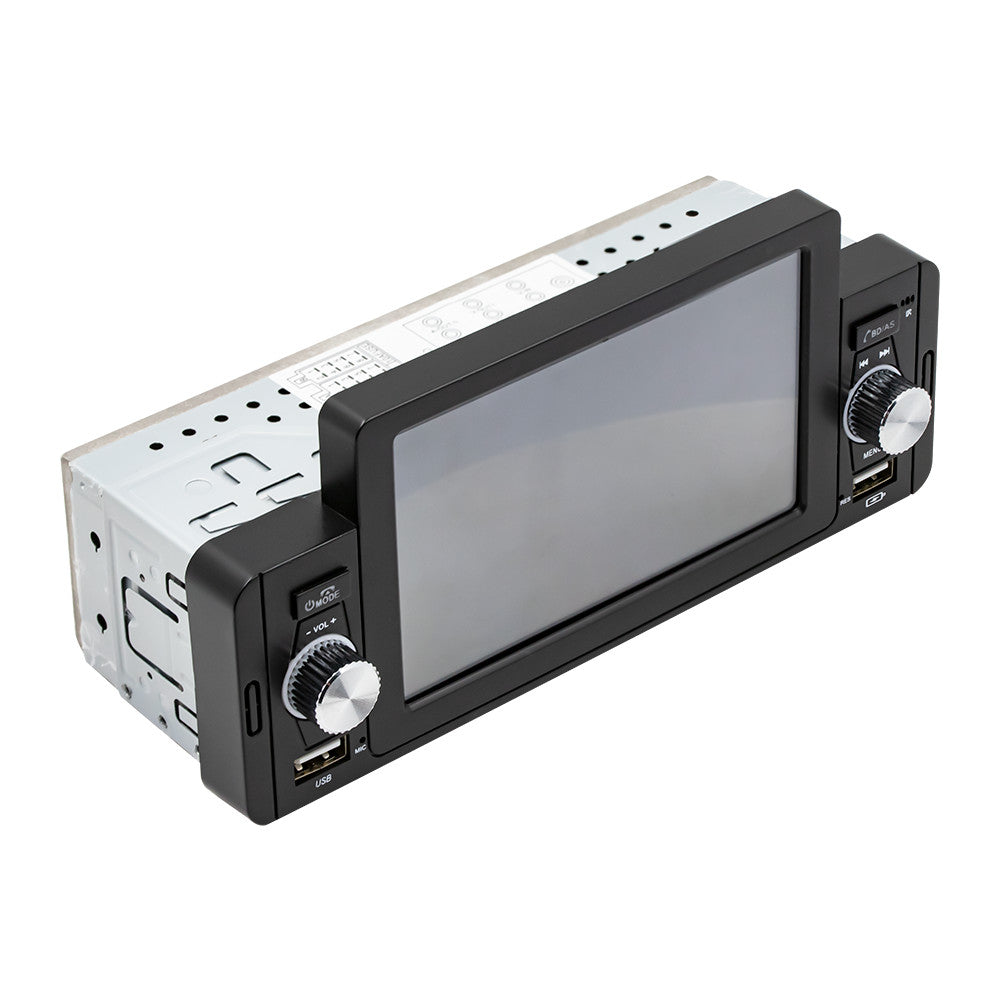 1Din Car Stereo Radio Bluetooth For Apple Carplay Android Auto MP5 Player Camera