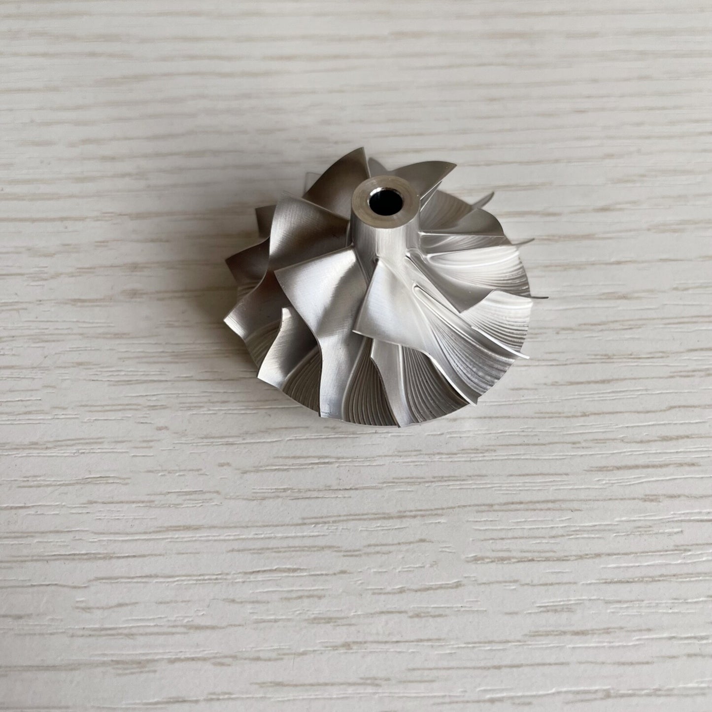 KP39 31.00/43.00mm 7+7 blades high performance billet compressor wheel