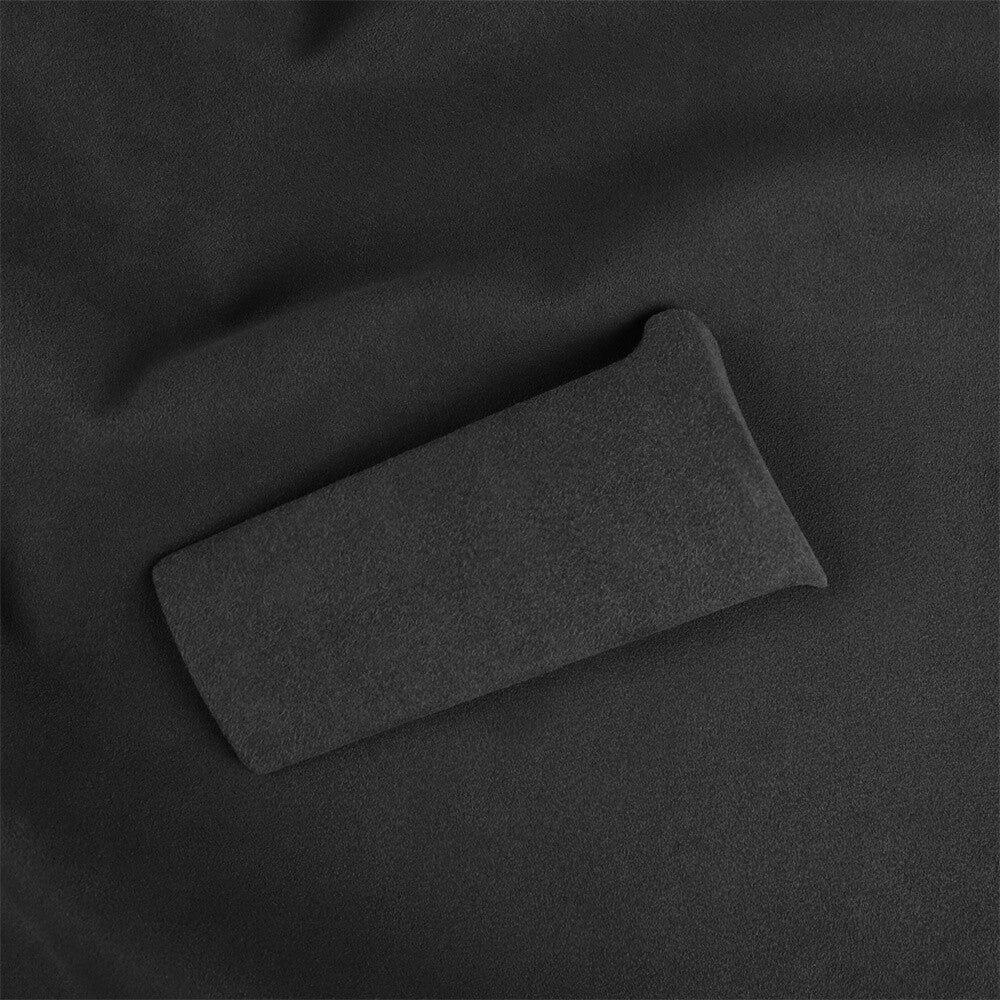 Suede Black Gray Driver Side Center Console Panel Cover for Honda for Civic 2016-21
